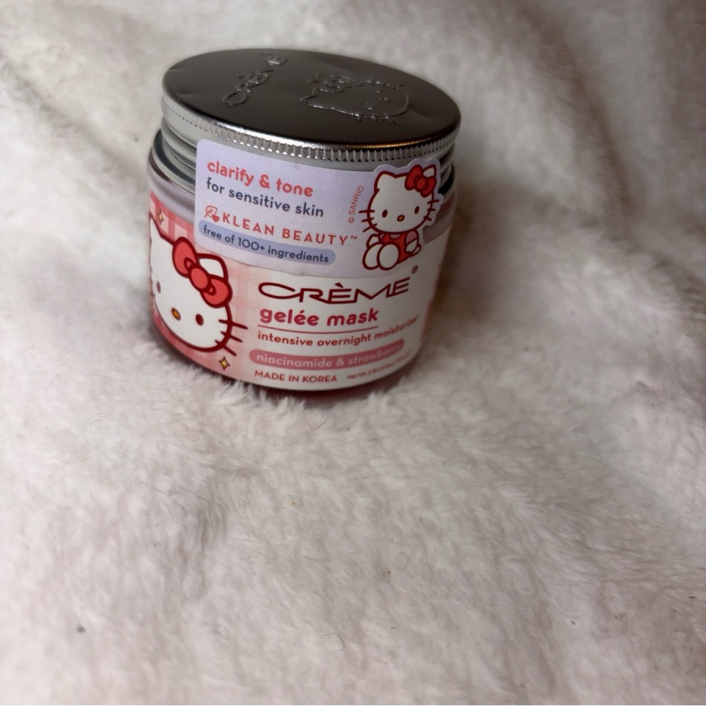 The Crème Shop Hello Kitty Overnight Gelee Mask 70ml Niacinamide New and Sealed